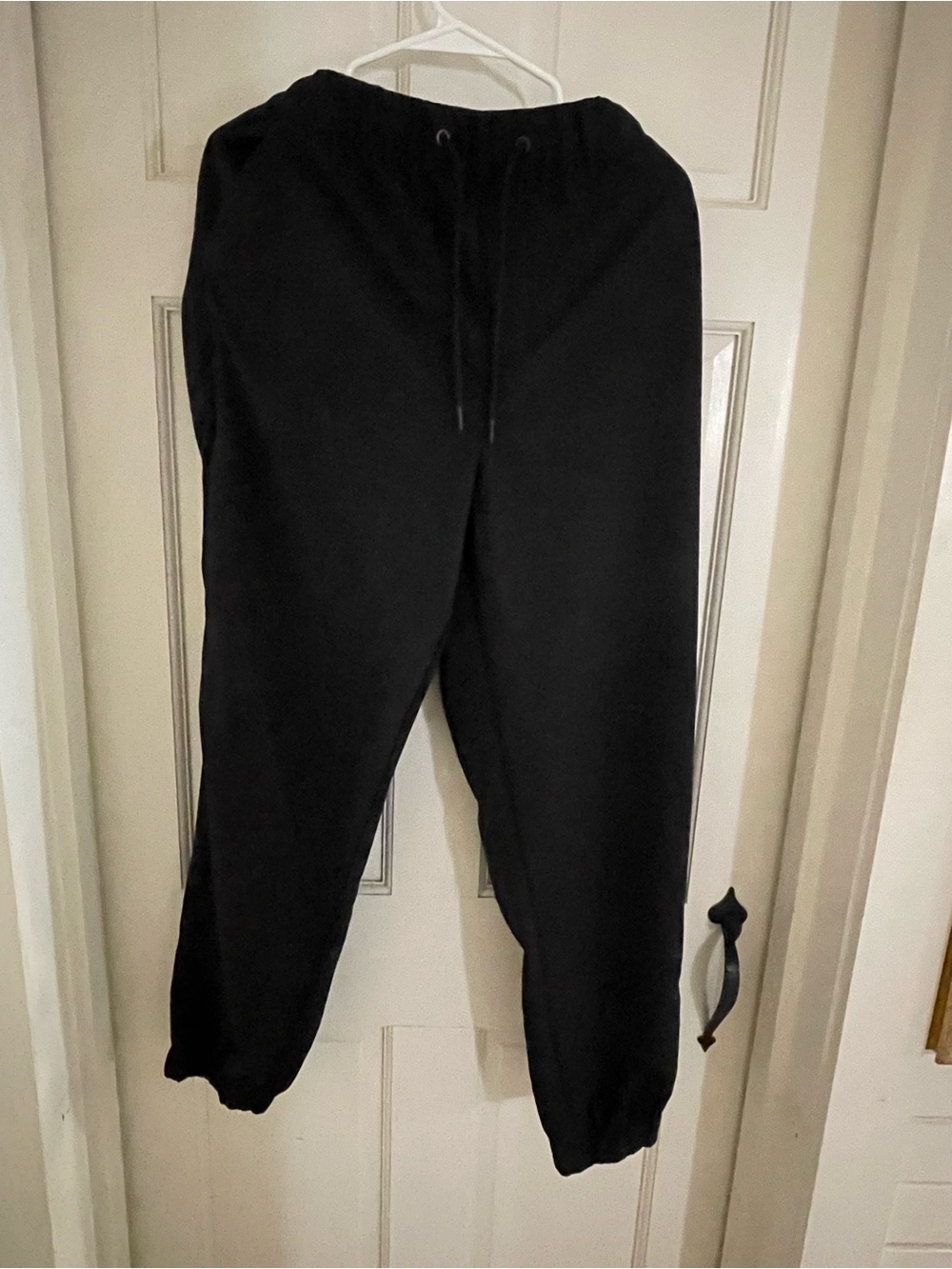 Avenue Black Drawstring Joggers